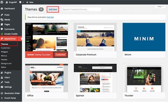WordPress Theme Customization